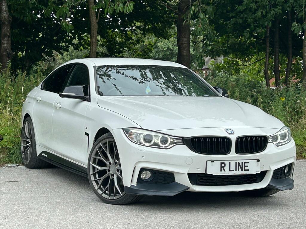 BMW 4 Series Gran Coupe 2.0 420D M Sport Xdrive Euro 6 Ss YB14LHR White #2