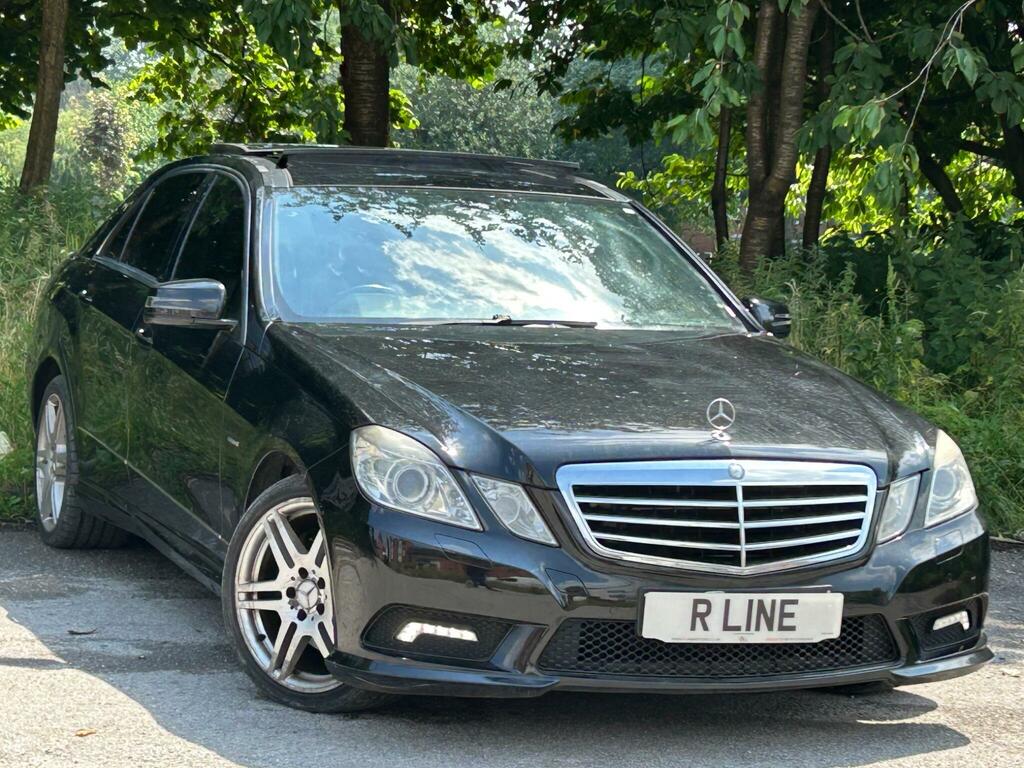 Mercedes-Benz E Class 3.5 E350 Cgi V6 Blueefficiency Sport G-tronic Euro Black #2