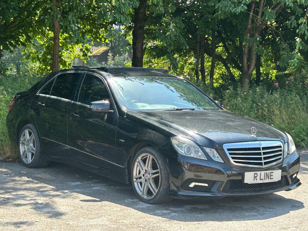 Mercedes-Benz E Class 3.5 E350 Cgi V6 Blueefficiency Sport G-tronic Euro Black #3