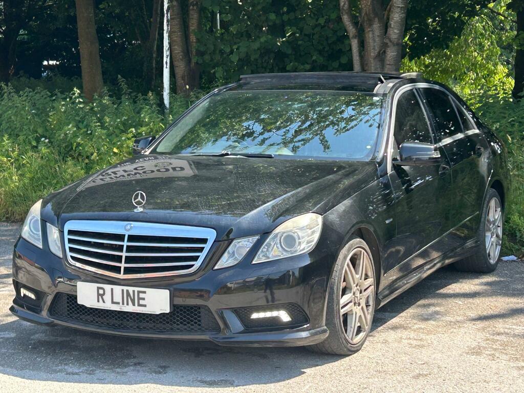 Mercedes-Benz E Class 3.5 E350 Cgi V6 Blueefficiency Sport G-tronic Euro Black #6
