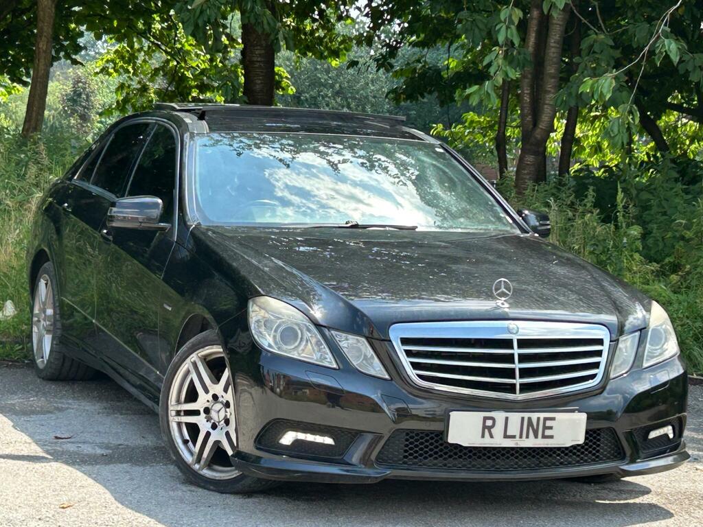 Mercedes-Benz E Class 3.5 E350 Cgi V6 Blueefficiency Sport G-tronic Euro Black