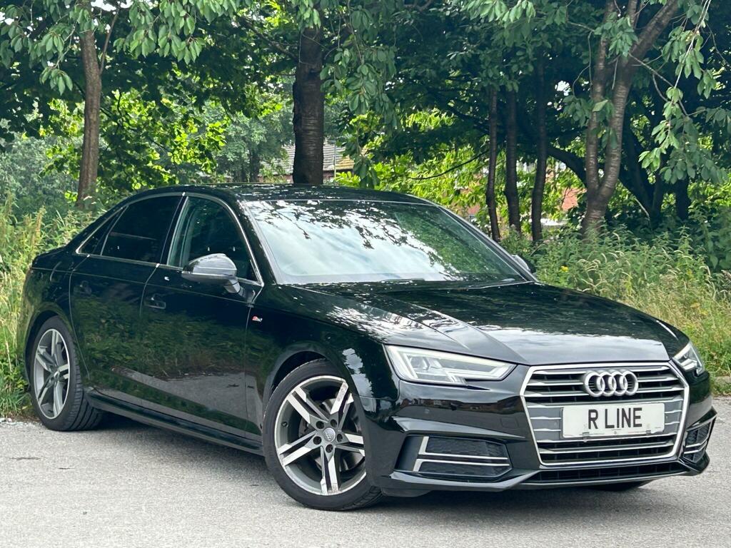 Audi A4 2.0 Tdi S Line S Tronic Euro 6 Ss DF66WRT Black #2