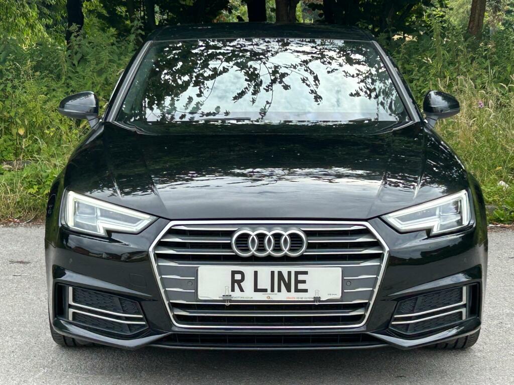 Audi A4 2.0 Tdi S Line S Tronic Euro 6 Ss DF66WRT Black #5