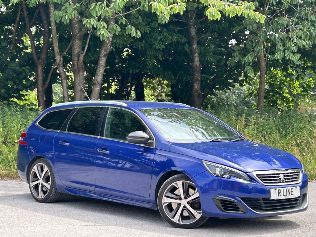Peugeot 308 SW 2.0 Bluehdi Gt Eat Euro 6 Ss Blue #3
