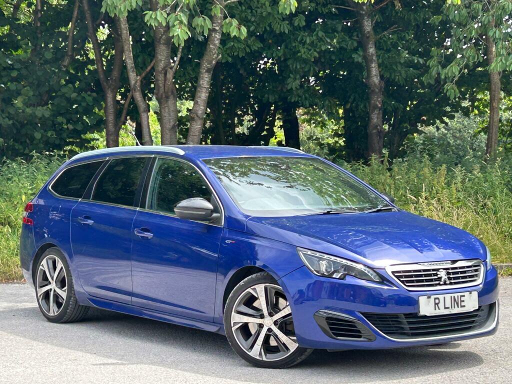 Peugeot 308 SW 2.0 Bluehdi Gt Eat Euro 6 Ss Blue #2