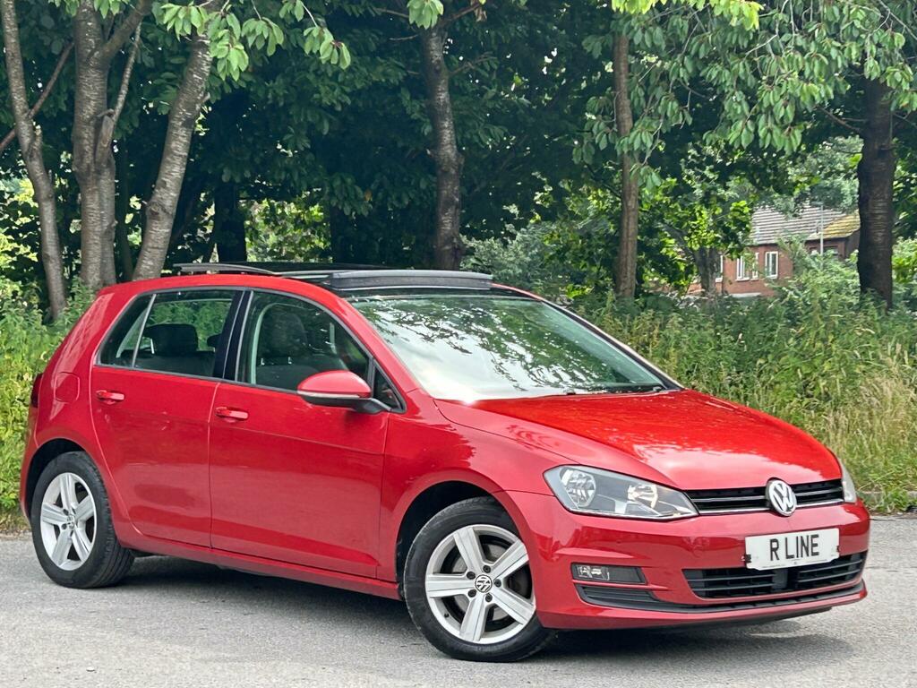 Volkswagen Golf 2.0 Tdi Bluemotion Tech Match Dsg Euro 5 Ss Red #4