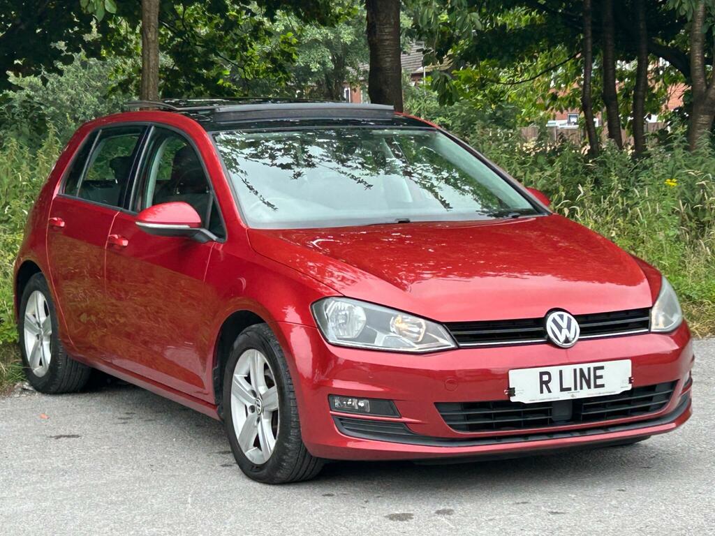 Volkswagen Golf 2.0 Tdi Bluemotion Tech Match Dsg Euro 5 Ss Red #3