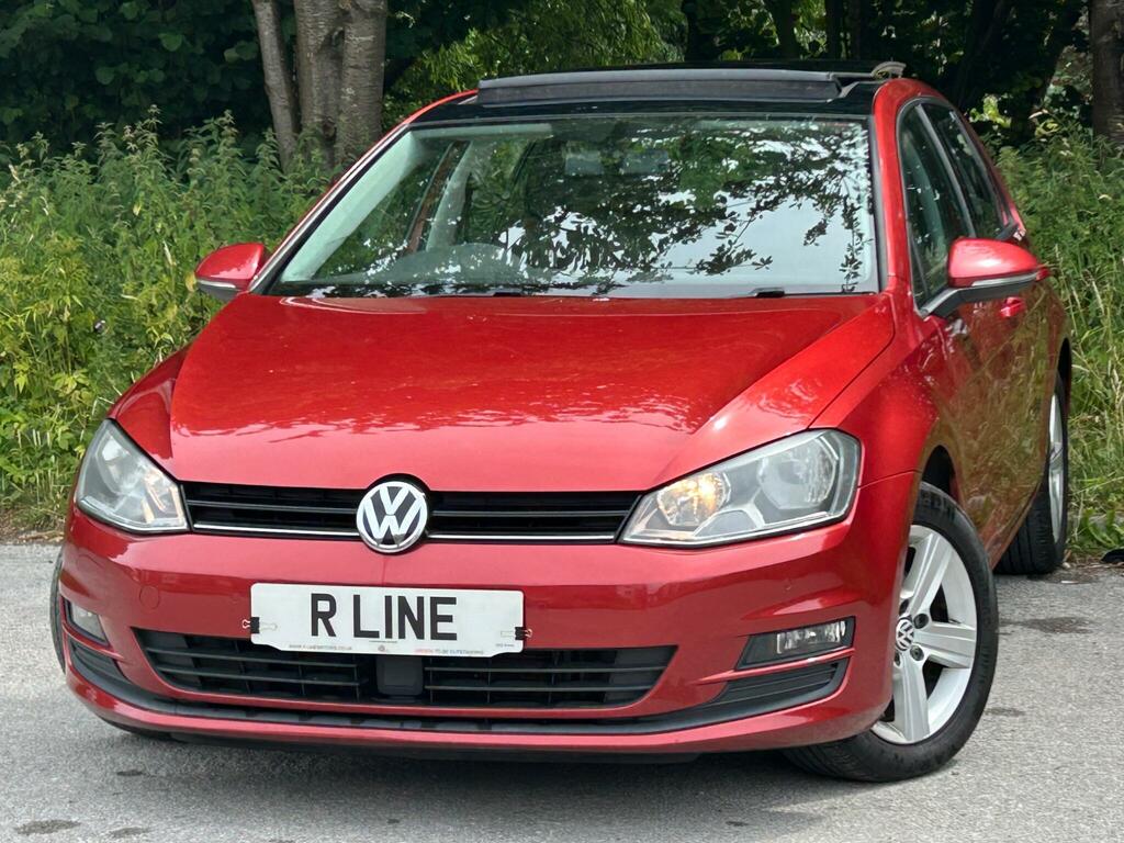 Volkswagen Golf 2.0 Tdi Bluemotion Tech Match Dsg Euro 5 Ss Red #6
