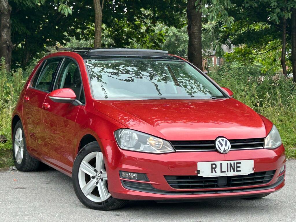 Volkswagen Golf 2.0 Tdi Bluemotion Tech Match Dsg Euro 5 Ss Red