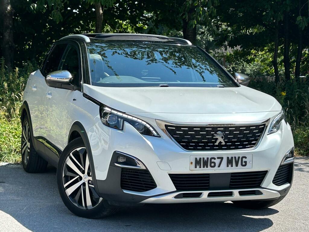 Peugeot 3008 2.0 Bluehdi Gt Eat Euro 6 Ss White