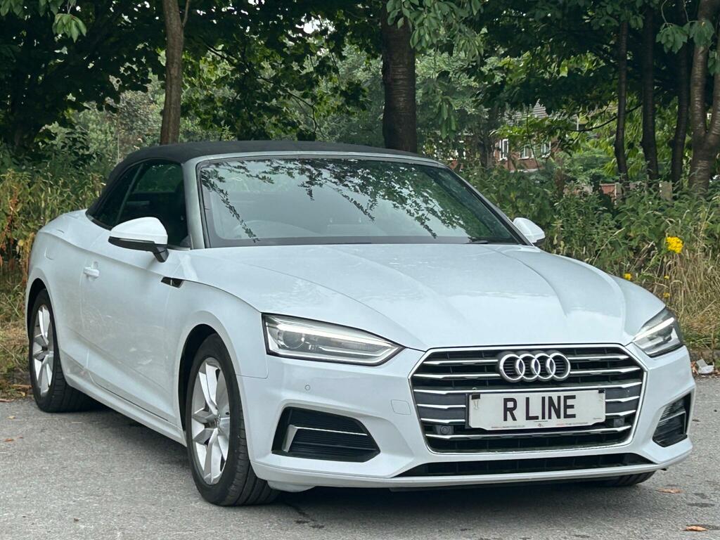 Audi A5 2.0 Tdi Sport S Tronic Euro 6 Ss L13NOU White #4