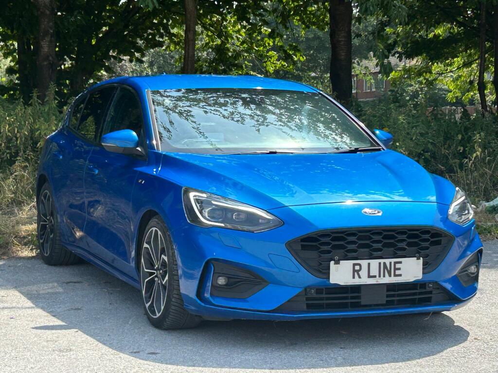 Ford Focus 1.5 Ecoblue St-line X Euro 6 Ss EG68NZZ Blue #3