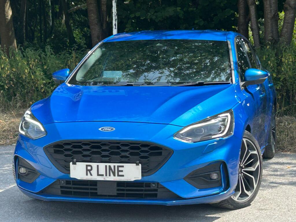 Ford Focus 1.5 Ecoblue St-line X Euro 6 Ss EG68NZZ Blue #6