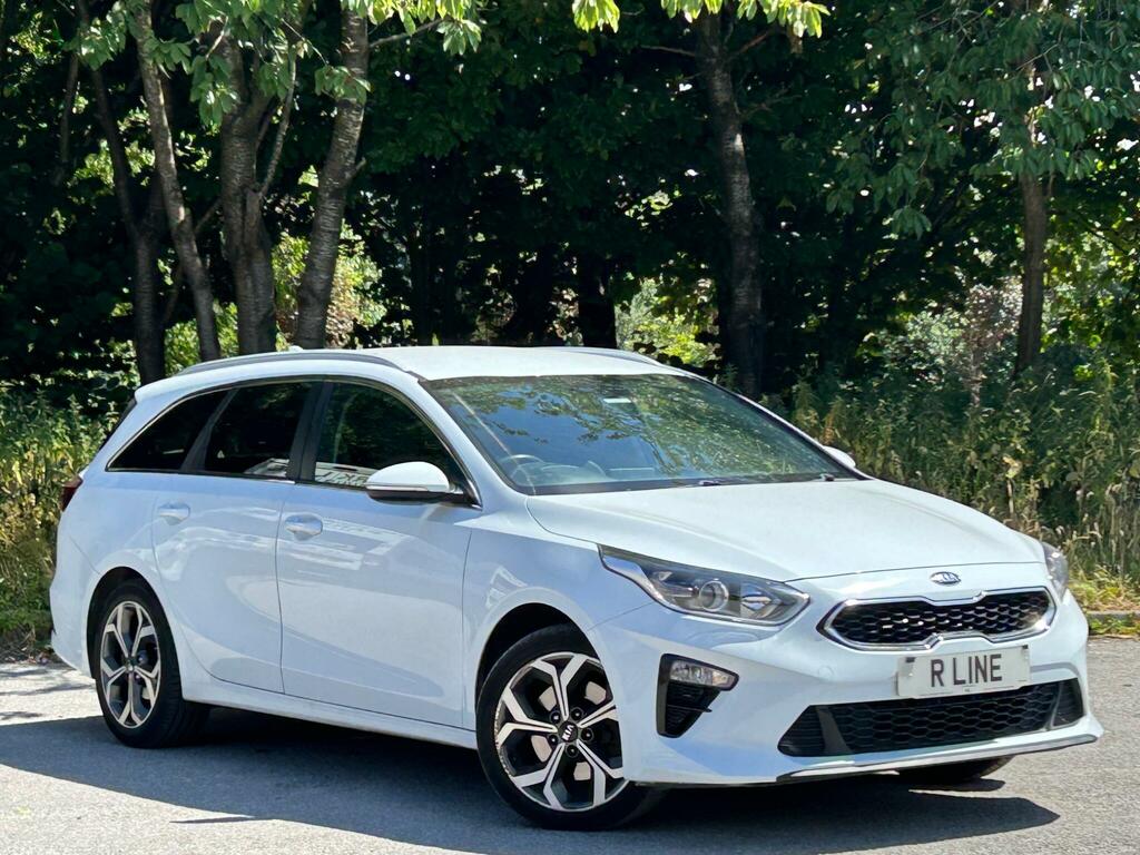 Kia Ceed 1.6 Crdi 3 Sportswagon Dct Euro 6 Ss White #2