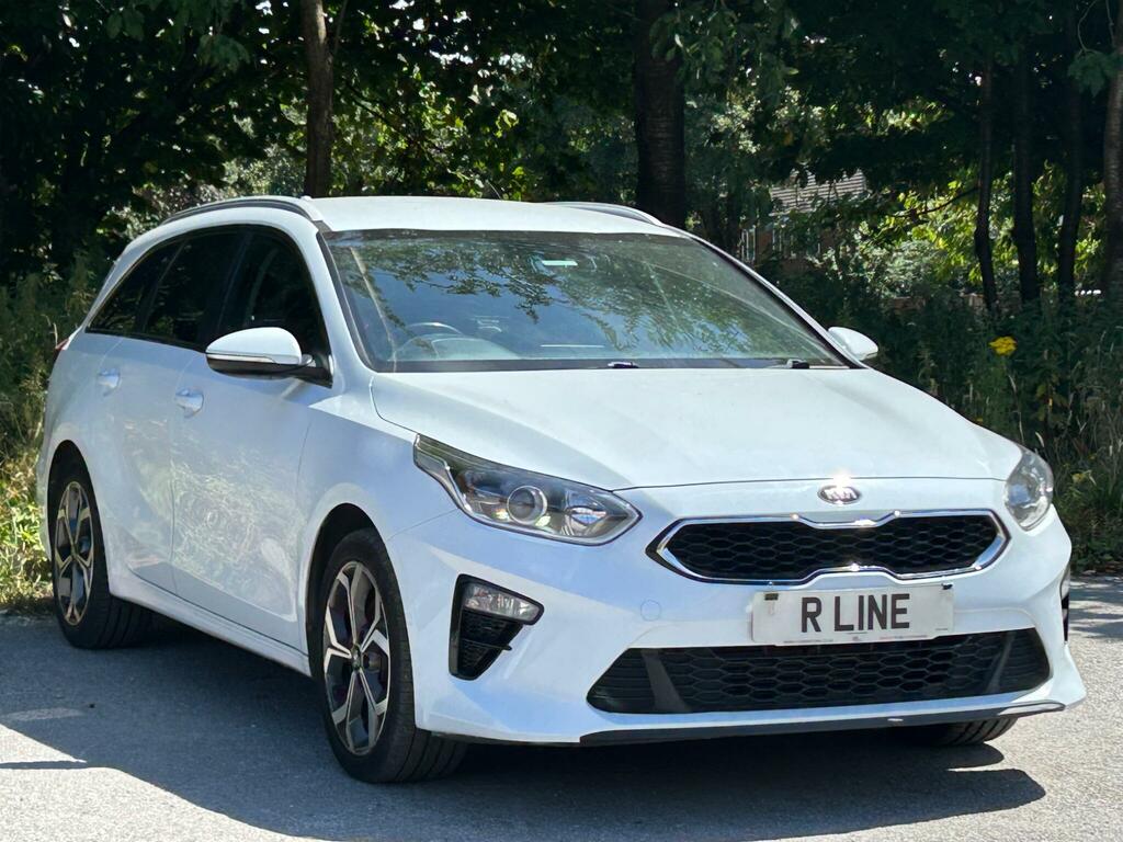 Kia Ceed 1.6 Crdi 3 Sportswagon Dct Euro 6 Ss White #3