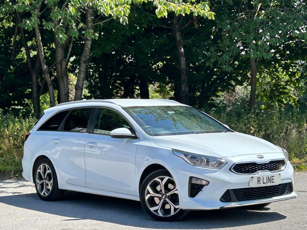 Kia Ceed 1.6 Crdi 3 Sportswagon Dct Euro 6 Ss White #4