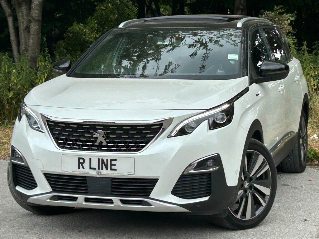 Peugeot 5008 1.5 Bluehdi Gt Line Premium Eat Euro 6 Ss PF19VBP White #6