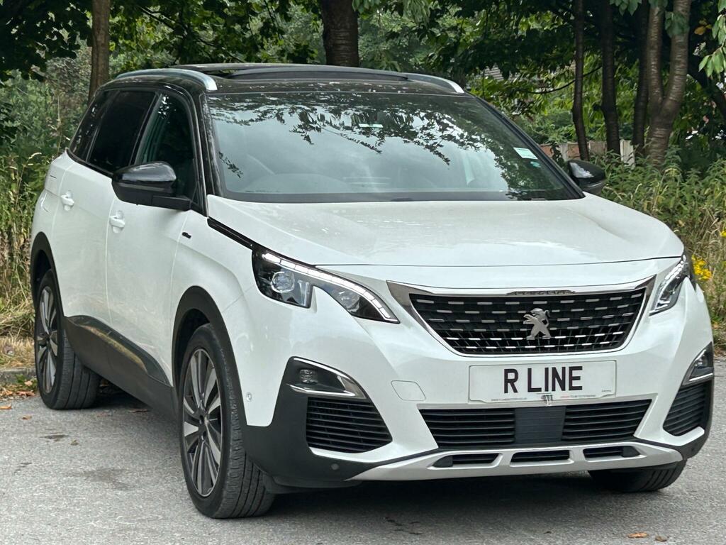 Peugeot 5008 1.5 Bluehdi Gt Line Premium Eat Euro 6 Ss PF19VBP White #3