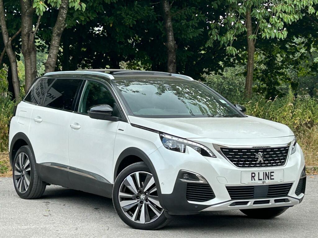 Peugeot 5008 1.5 Bluehdi Gt Line Premium Eat Euro 6 Ss PF19VBP White #2