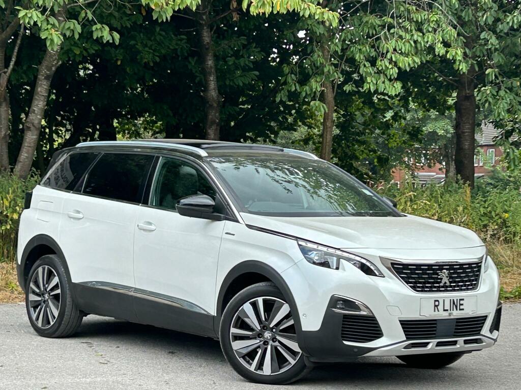 Peugeot 5008 1.5 Bluehdi Gt Line Premium Eat Euro 6 Ss PF19VBP White #4