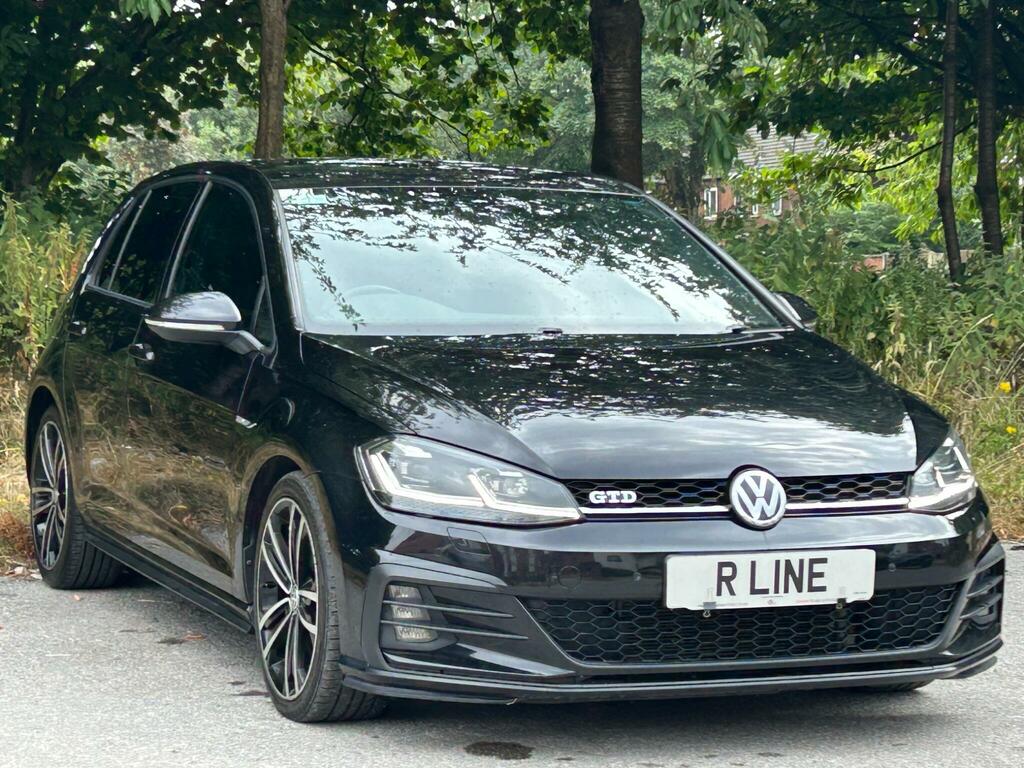 Volkswagen Golf 2.0 Tdi Bluemotion Tech Gtd Dsg Euro 6 Ss YL17HTE Black #5