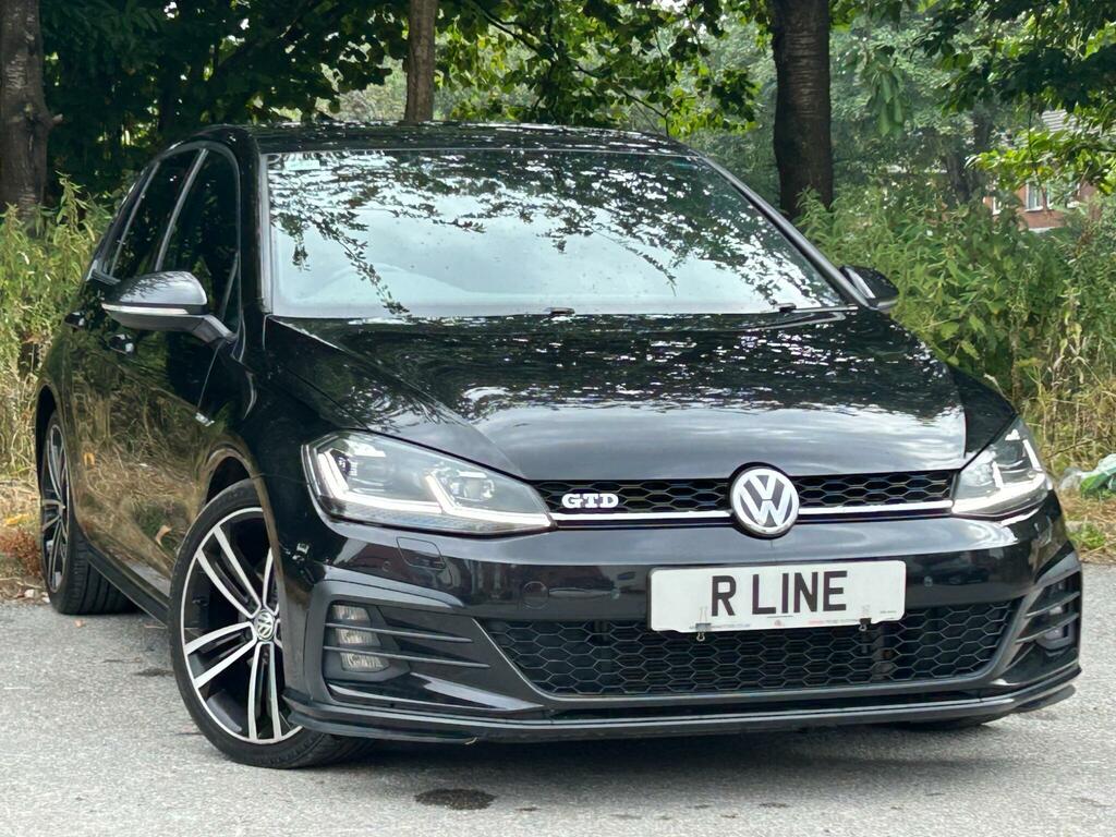 Volkswagen Golf 2.0 Tdi Bluemotion Tech Gtd Dsg Euro 6 Ss YL17HTE Black #3