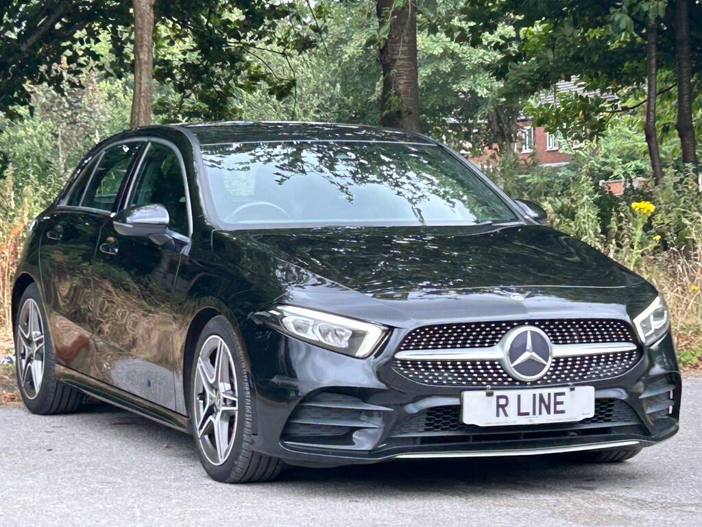 Mercedes-Benz A Class 1.5 A180d Amg Line 7G-dct Euro 6 Ss GY68OFJ Black #3