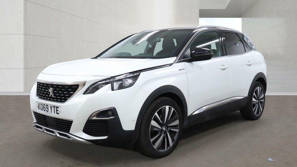 Peugeot 3008 1.5 Bluehdi Gt Line Premium Eat Euro 6 Ss White #2