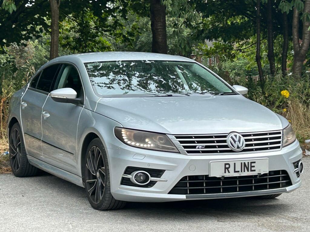 Volkswagen CC 2.0 Tdi Bluemotion Tech R-line Dsg Euro 6 Ss Silver #3