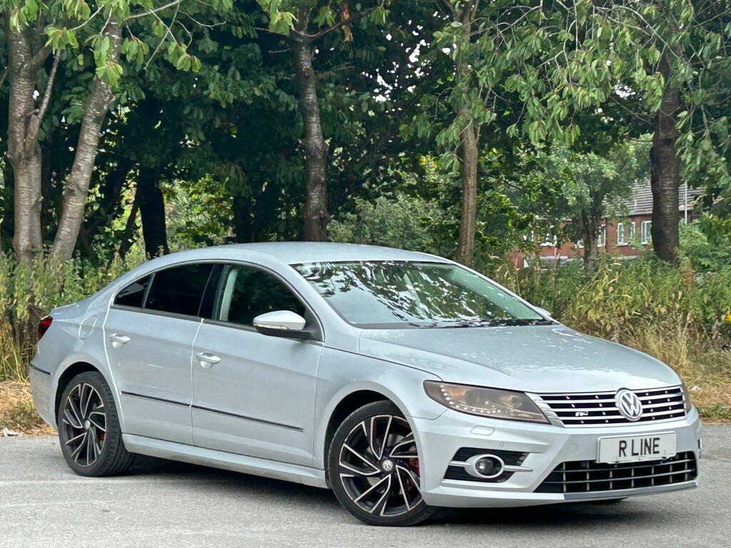 Volkswagen CC 2.0 Tdi Bluemotion Tech R-line Dsg Euro 6 Ss Silver #4