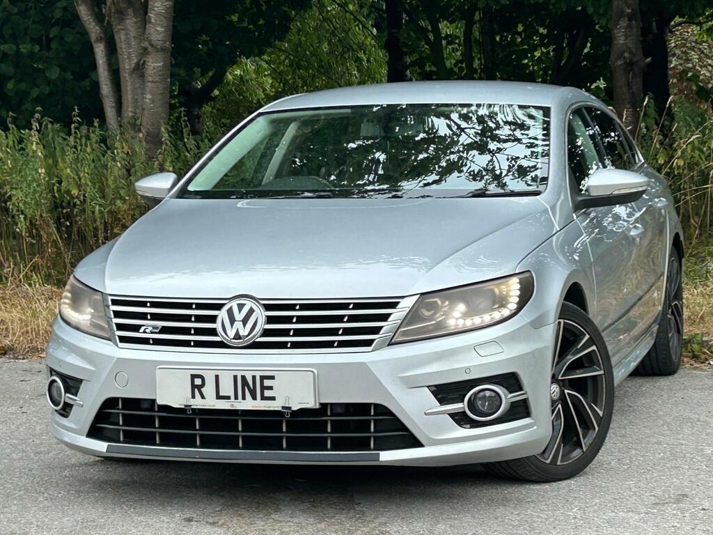 Volkswagen CC 2.0 Tdi Bluemotion Tech R-line Dsg Euro 6 Ss Silver #6