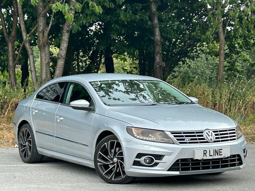 Volkswagen CC 2.0 Tdi Bluemotion Tech R-line Dsg Euro 6 Ss Silver #2