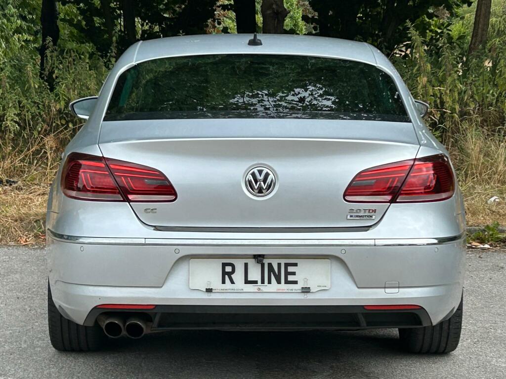 Volkswagen CC Coupe 2.0 R Line Tdi Bluemotion Technology Dsg White #9