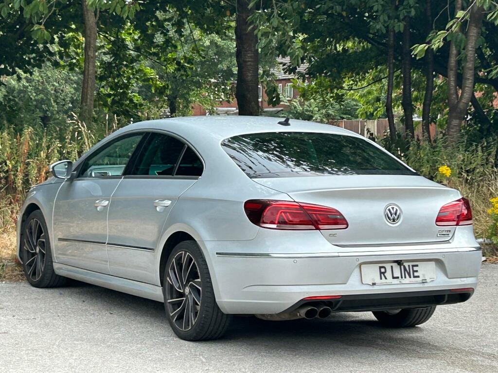 Volkswagen CC Coupe 2.0 R Line Tdi Bluemotion Technology Dsg White #8