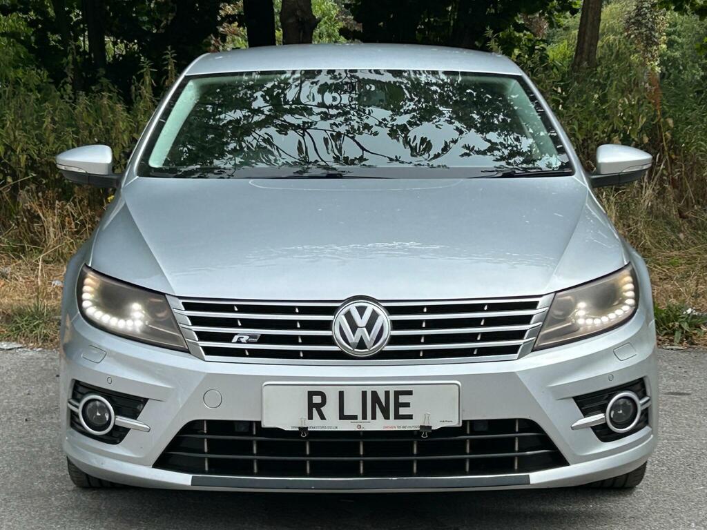 Volkswagen CC 2.0 Tdi Bluemotion Tech R-line Dsg Euro 6 Ss Silver #5