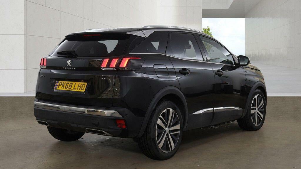 Peugeot 3008 2.0 Bluehdi Gt Eat Euro 6 Ss Black #4
