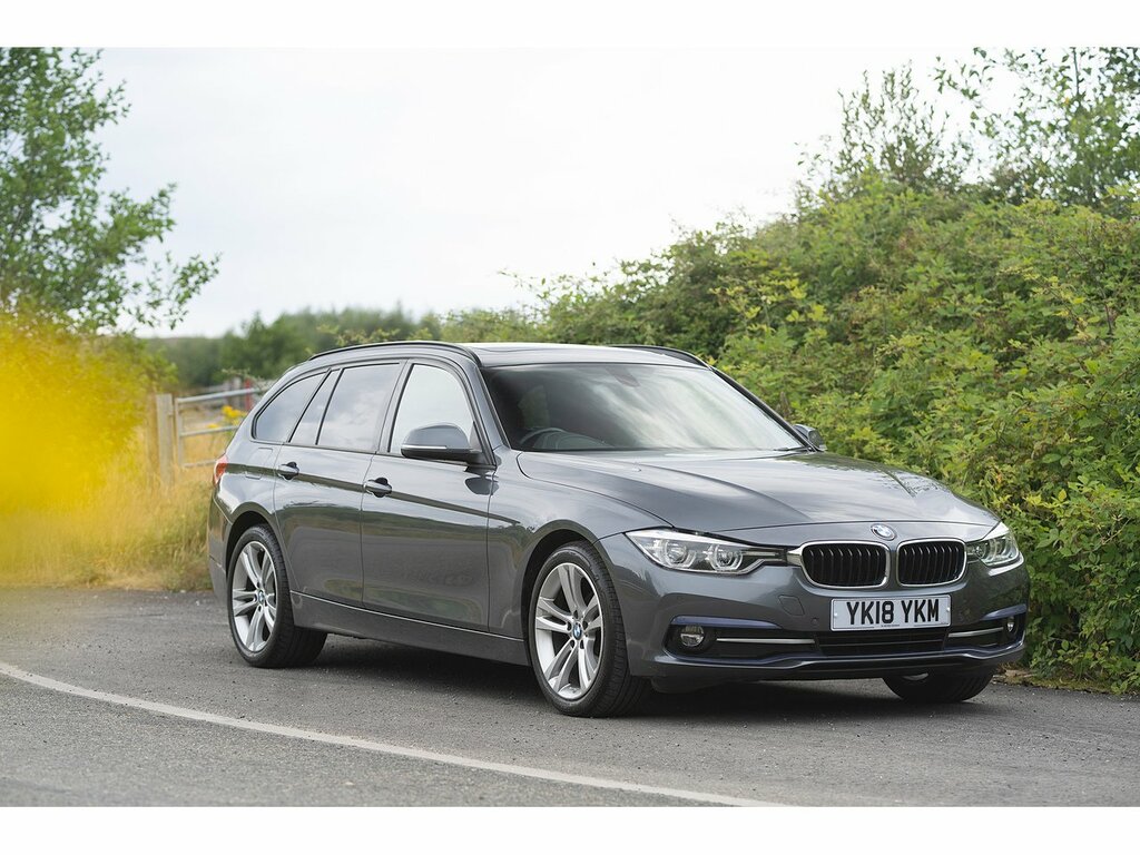 BMW 3 Series 318D Sport YK18YKM Grey #6