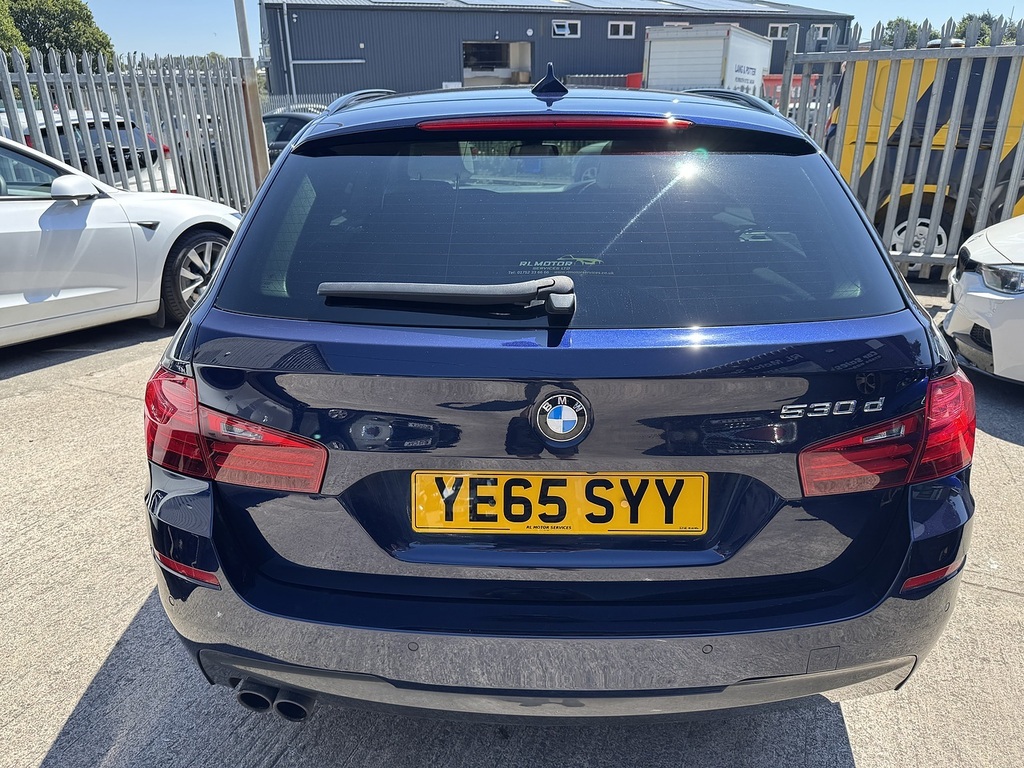 BMW 5 Series 530D M Sport Blue #3