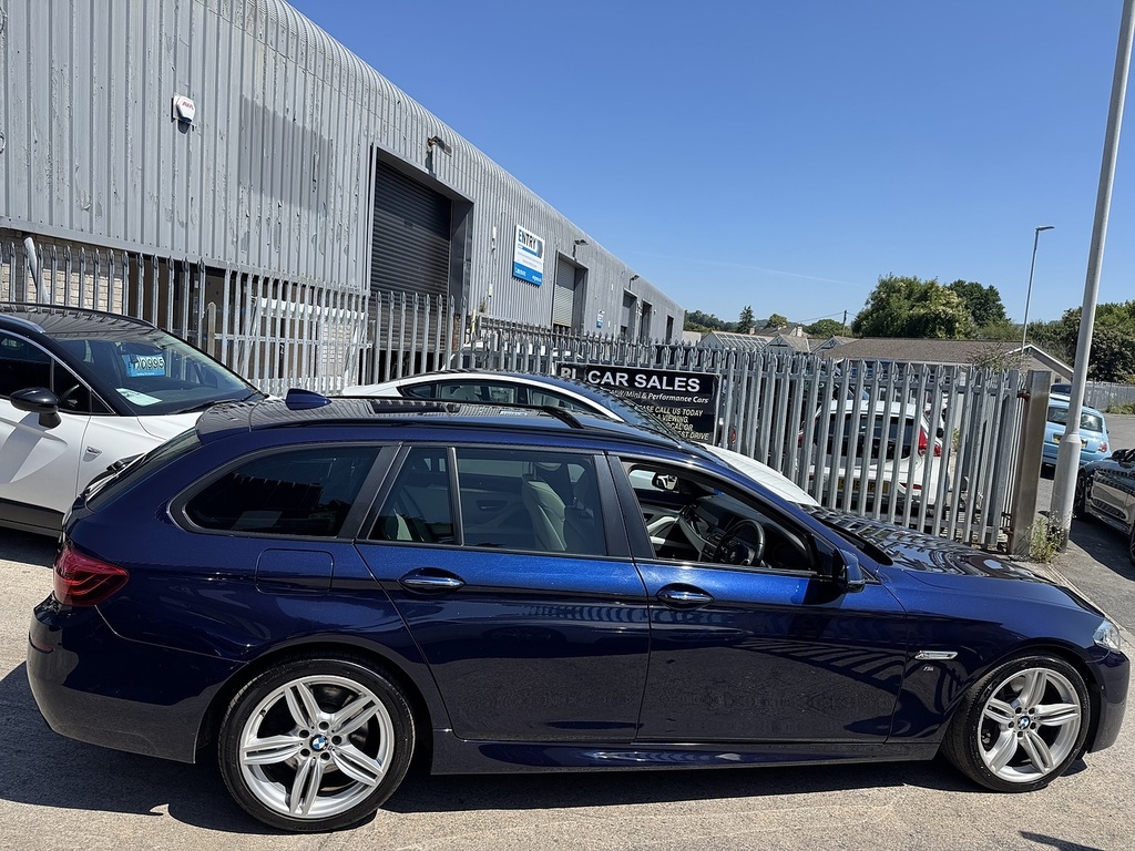BMW 5 Series 530D M Sport Blue