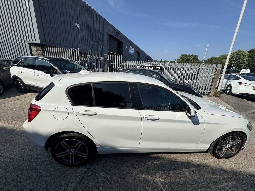 BMW 1 Series 118D Sport White #5