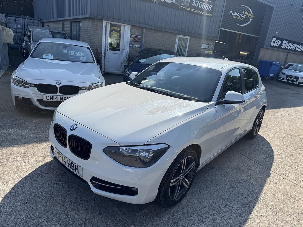 BMW 1 Series 118D Sport White