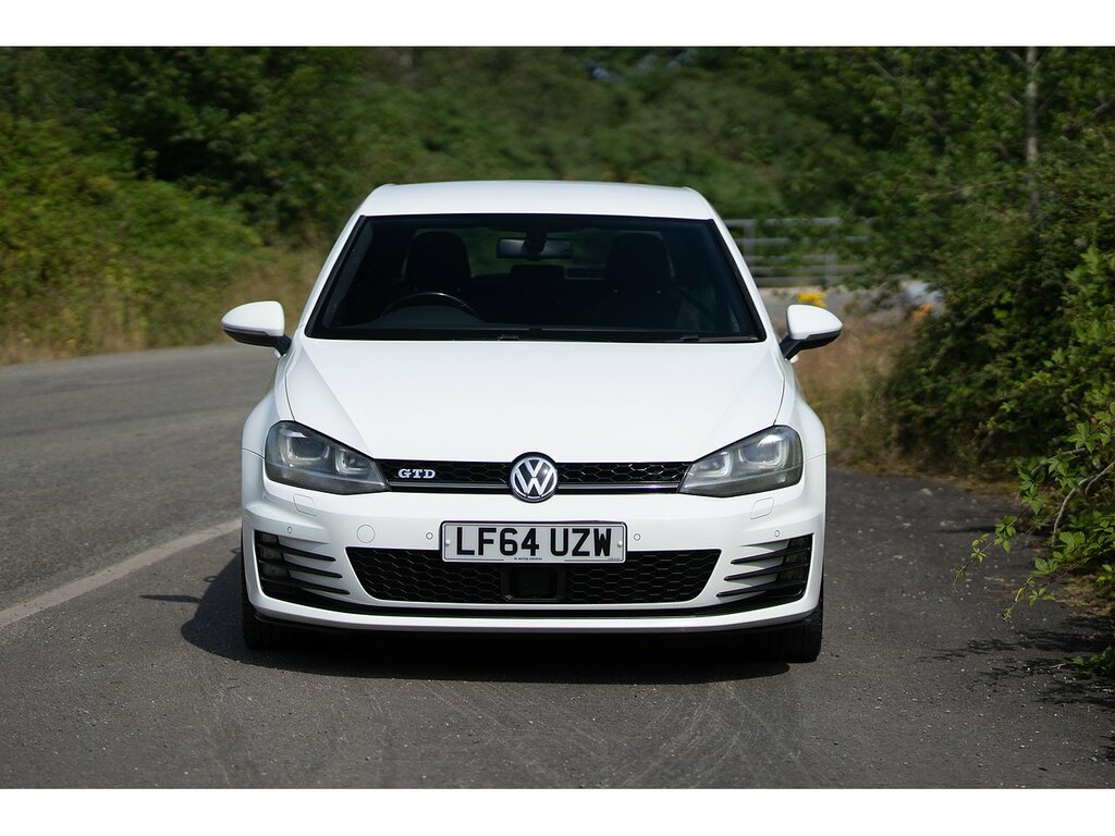 Volkswagen Golf Tdi Bluemotion Tech Gtd White #5