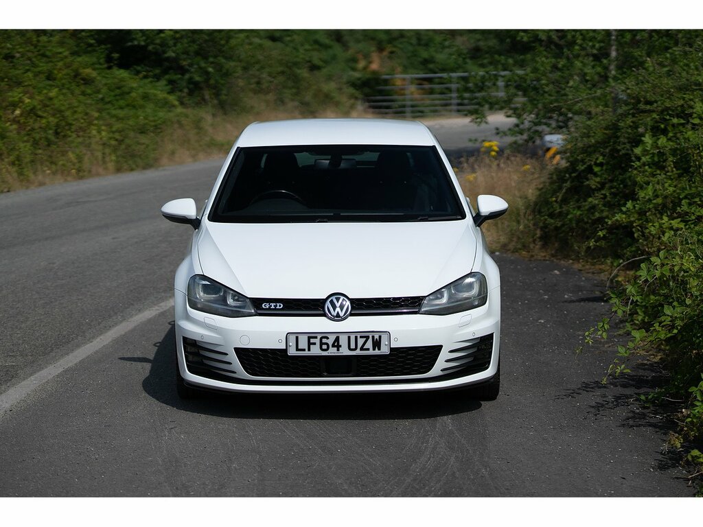 Volkswagen Golf Tdi Bluemotion Tech Gtd White #2