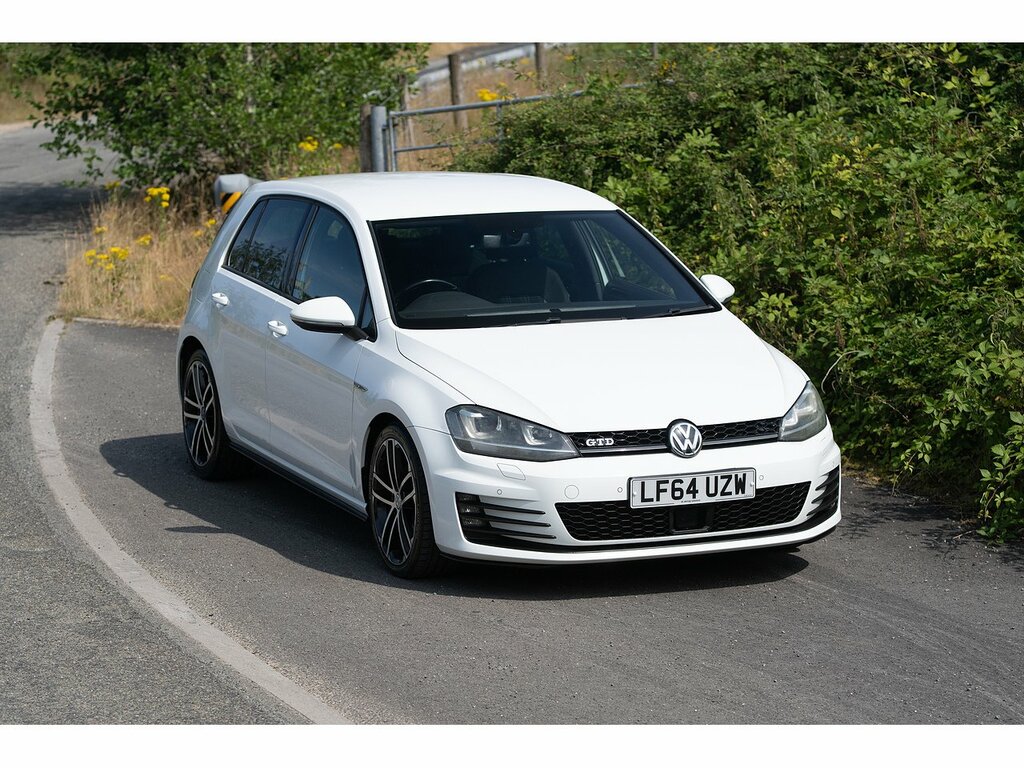 Volkswagen Golf Tdi Bluemotion Tech Gtd White #4