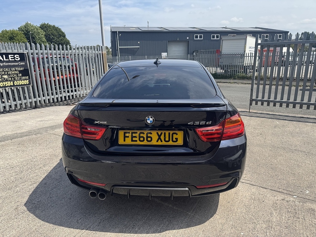 BMW 4 Series Gran Coupe 435D M Sport Black #5