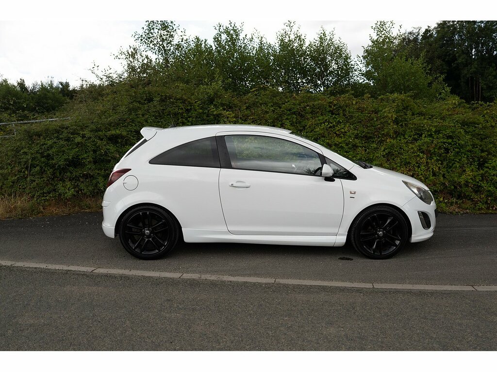 Vauxhall Corsa Sri White #3