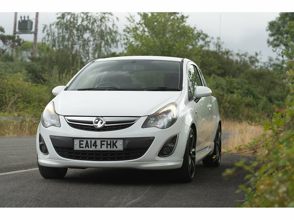 Vauxhall Corsa Sri White #5