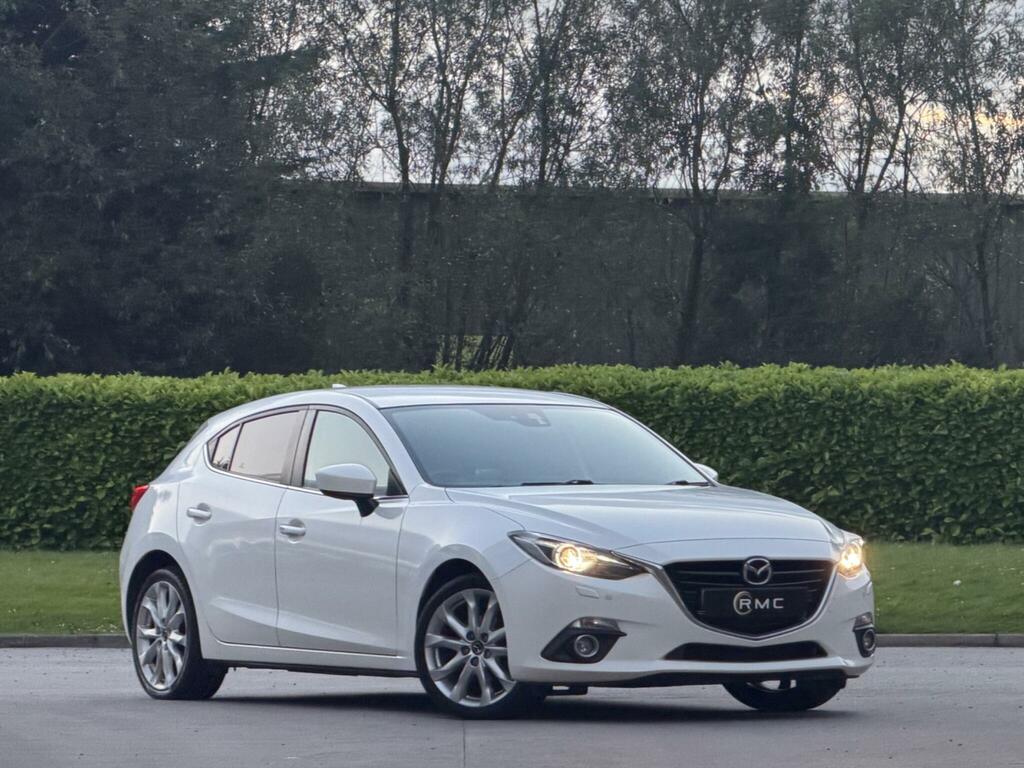 Mazda 3 2.0 Skyactiv-g Sport Nav Euro 6 Ss White