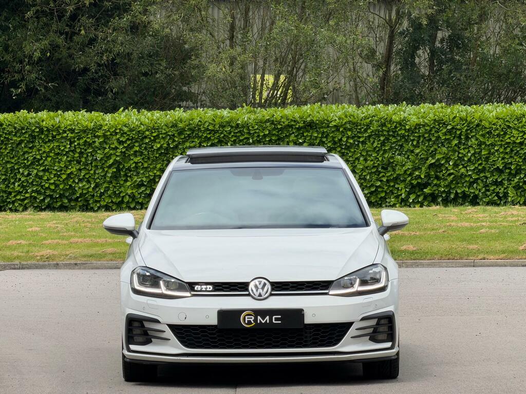 Volkswagen Golf Gtd White #6