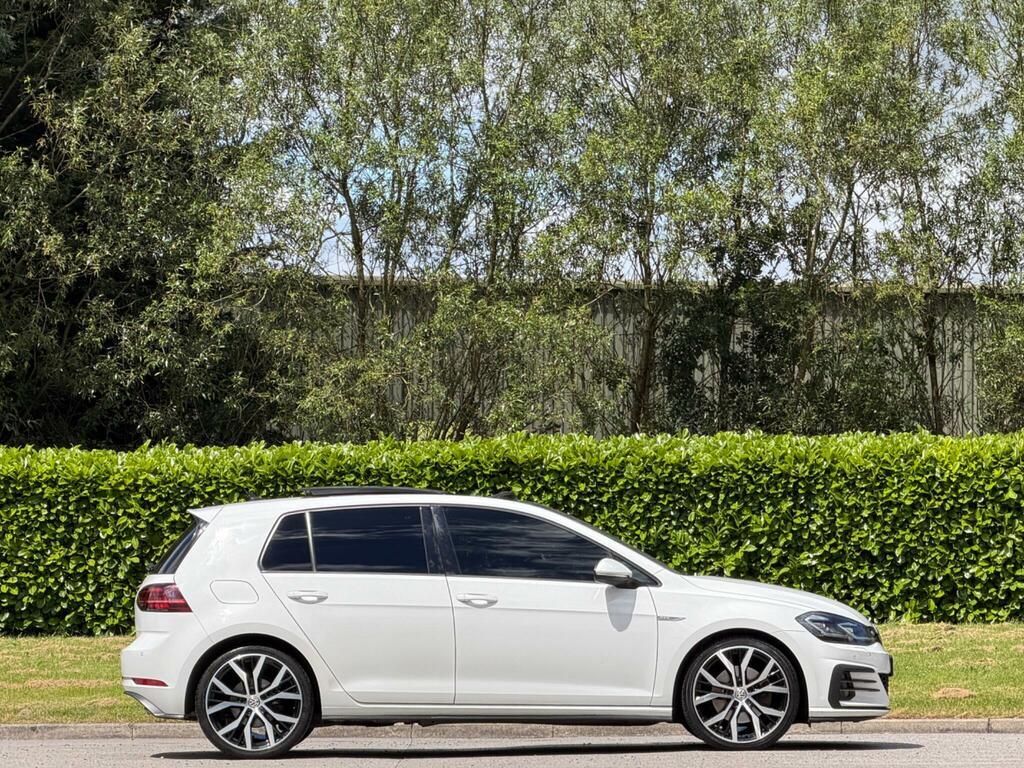 Volkswagen Golf Gtd White #2